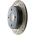 Centric 128.42016R Disc Brake Rotor Cross Drilled Rotor