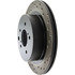 Centric 128.42047CL Disc Brake Rotor Sportstop Cryo Sport Drilled Rotor, Left