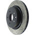 128.42079L by CENTRIC - Cross Drilled Rotor