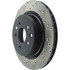 128.42079CR by CENTRIC - Sportstop Cryo Sport Drilled Rotor, Right