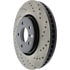 Centric 128.42092CL Disc Brake Rotor Sportstop Cryo Sport Drilled Rotor, Left