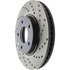 Centric 128.42071L Disc Brake Rotor Cross Drilled Rotor