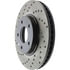 Centric 128.42071R Disc Brake Rotor Cross Drilled Rotor
