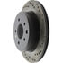 Centric 128.42072L Disc Brake Rotor Cross Drilled Rotor