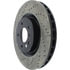 128.42076CR by CENTRIC - Sportstop Cryo Sport Drilled Rotor, Right