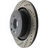 128.42093R by CENTRIC - Cross Drilled Rotor