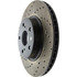 128.44040R by CENTRIC - Cross Drilled Rotor