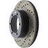 128.44044R by CENTRIC - Cross Drilled Rotor