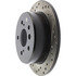 128.44085R by CENTRIC - Cross Drilled Rotor