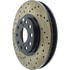 Centric 128.44102R Disc Brake Rotor Cross Drilled Rotor