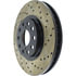 Centric 128.44102L Disc Brake Rotor Cross Drilled Rotor