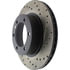 Centric 128.44112CL Disc Brake Rotor Sportstop Cryo Sport Drilled Rotor, Left