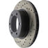Centric 128.44112CR Disc Brake Rotor Sportstop Cryo Sport Drilled Rotor, Right