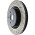 128.44164 by CENTRIC - Centric Premium OE Style Drilled Brake Rotor