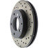 Centric 128.45048L Disc Brake Rotor Cross Drilled Rotor