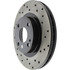 128.45058L by CENTRIC - Cross Drilled Rotor