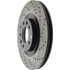 Centric 128.45071CL Disc Brake Rotor Sportstop Cryo Sport Drilled Rotor, Left