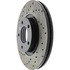 128.45069R by CENTRIC - Cross Drilled Rotor