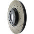128.45073L by CENTRIC - Cross Drilled Rotor