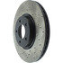 Centric 128.45078R Disc Brake Rotor Cross Drilled Rotor