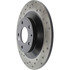 128.45083R by CENTRIC - Cross Drilled Rotor