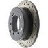 128.46047L by CENTRIC - Cross Drilled Rotor