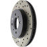 128.46060R by CENTRIC - Sport Cross Drilled Brake Rotor, Right