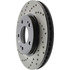 128.46061R by CENTRIC - Cross Drilled Rotor