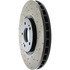 Centric 128.46064CL Disc Brake Rotor Sportstop Cryo Sport Drilled Rotor, Left