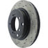 Centric 128.46065CR Disc Brake Rotor Sportstop Cryo Sport Drilled Rotor, Right