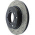 128.46065R by CENTRIC - Cross Drilled Rotor