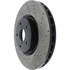 Centric 128.47022L Disc Brake Rotor Cross Drilled Rotor