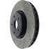 128.47022R by CENTRIC - Cross Drilled Rotor