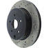 Centric 128.47030CR Disc Brake Rotor Sportstop Cryo Sport Drilled Rotor, Right