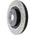 128.47040 by CENTRIC - Centric Premium OE Style Drilled Brake Rotor