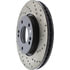 Centric 128.51015CL Disc Brake Rotor Sportstop Cryo Sport Drilled Rotor, Left