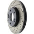 Centric 128.51015CR Disc Brake Rotor Sportstop Cryo Sport Drilled Rotor, Right