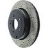 128.51035R by CENTRIC - Cross Drilled Rotor
