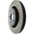 Centric 128.58003CR Disc Brake Rotor Sportstop Cryo Sport Drilled Rotor, Right