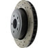 Centric 128.58004CR Disc Brake Rotor Sportstop Cryo Sport Drilled Rotor, Right
