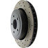 Centric 128.58004L Disc Brake Rotor Cross Drilled Rotor