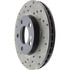 Centric 128.61041CR Disc Brake Rotor Sportstop Cryo Sport Drilled Rotor, Right
