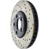 128.61060L by CENTRIC - Cross Drilled Rotor