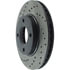 Centric 128.61061R Disc Brake Rotor Cross Drilled Rotor