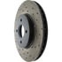 Centric 128.61071CL Disc Brake Rotor Sportstop Cryo Sport Drilled Rotor, Left