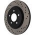 Centric 128.61087CR Disc Brake Rotor Sportstop Cryo Sport Drilled Rotor, Right