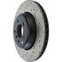 128.34072R by CENTRIC - Cross Drilled Rotor