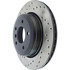 128.34074R by CENTRIC - Cross Drilled Rotor