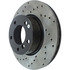 128.34077R by CENTRIC - Cross Drilled Rotor