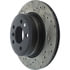 128.34097CR by CENTRIC - Sportstop Cryo Sport Drilled Rotor, Right
